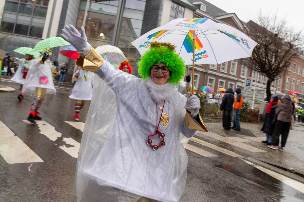 Rosenmontagszug in Eupen