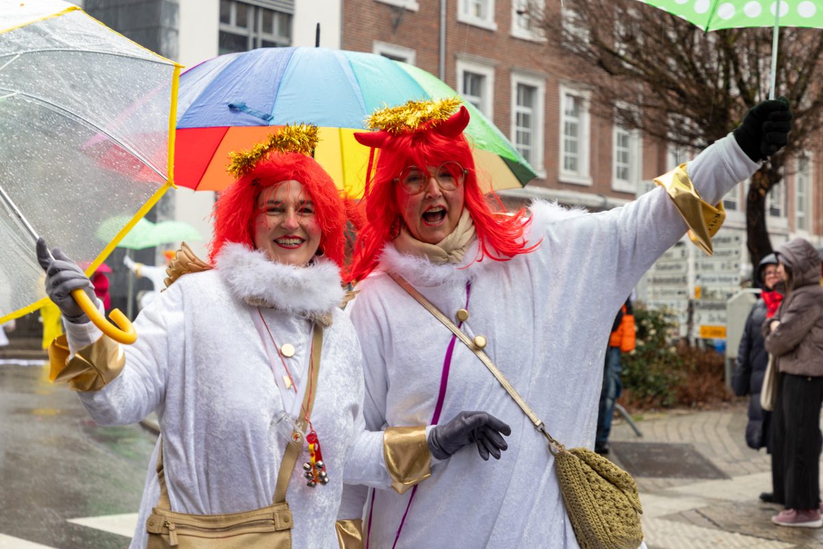 Rosenmontagszug in Eupen
