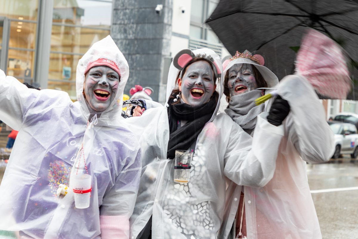 Rosenmontagszug in Eupen