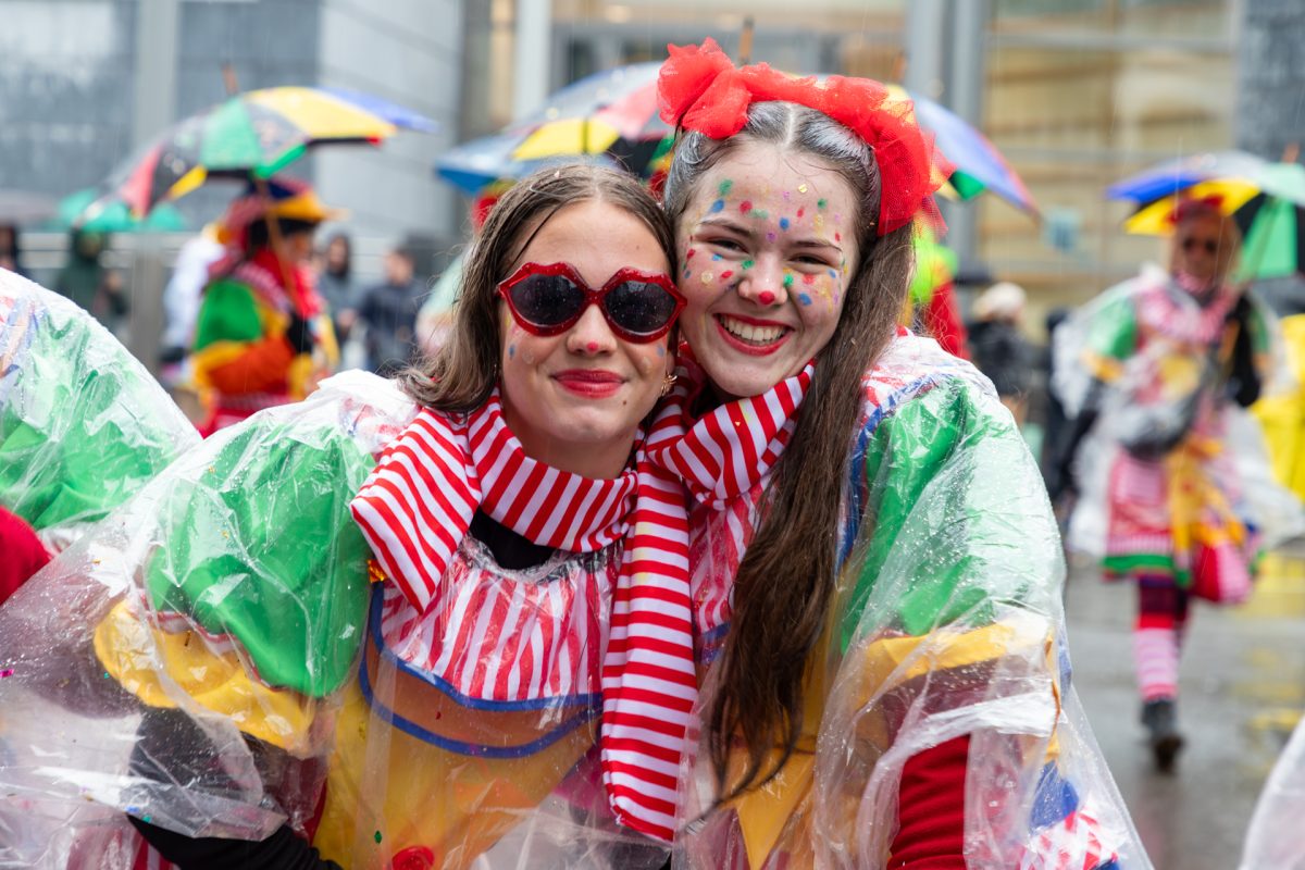 Rosenmontagszug in Eupen