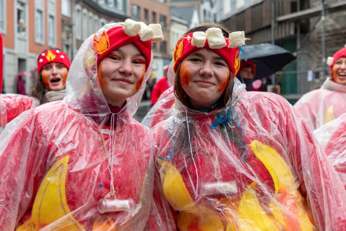 Rosenmontagszug in Eupen