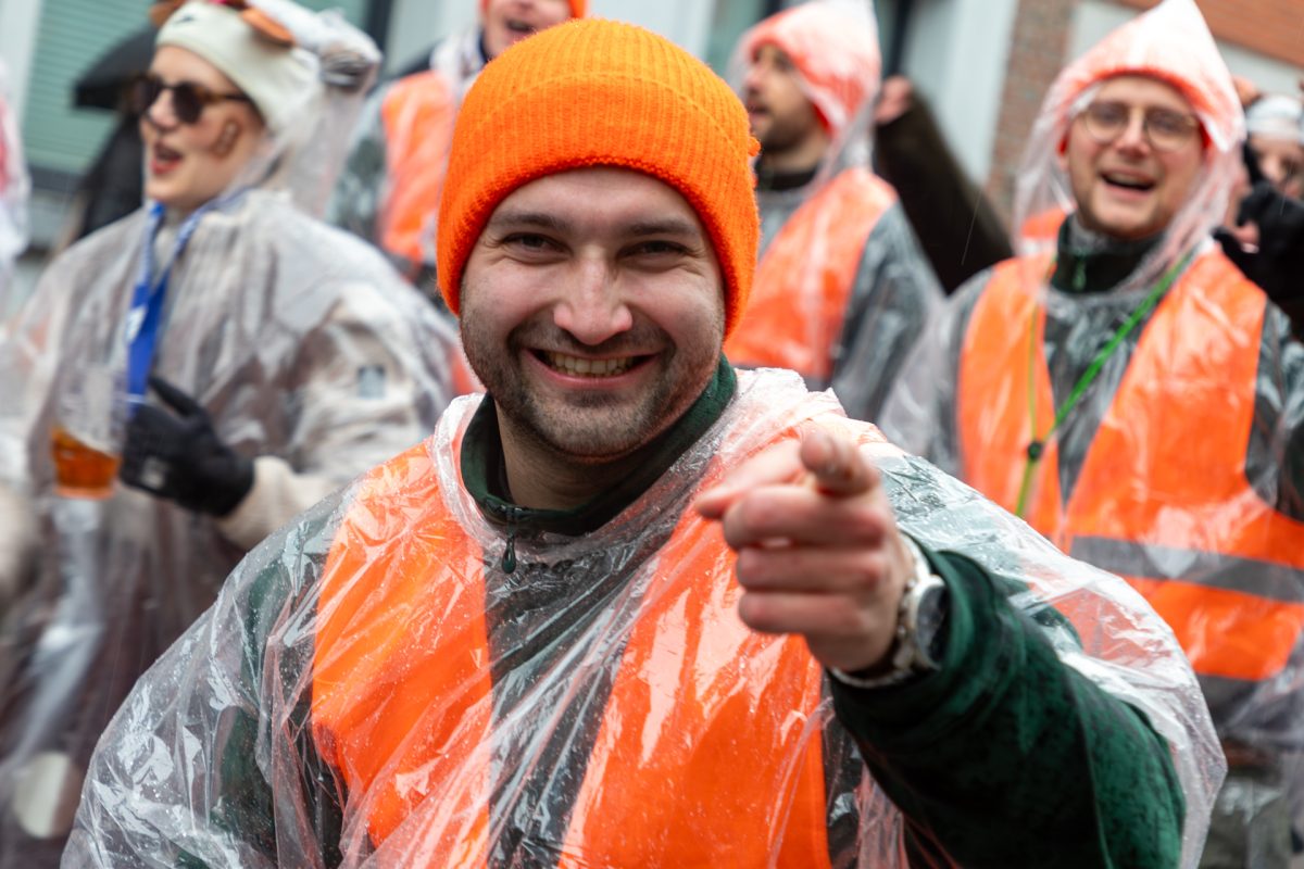 Rosenmontagszug in Eupen