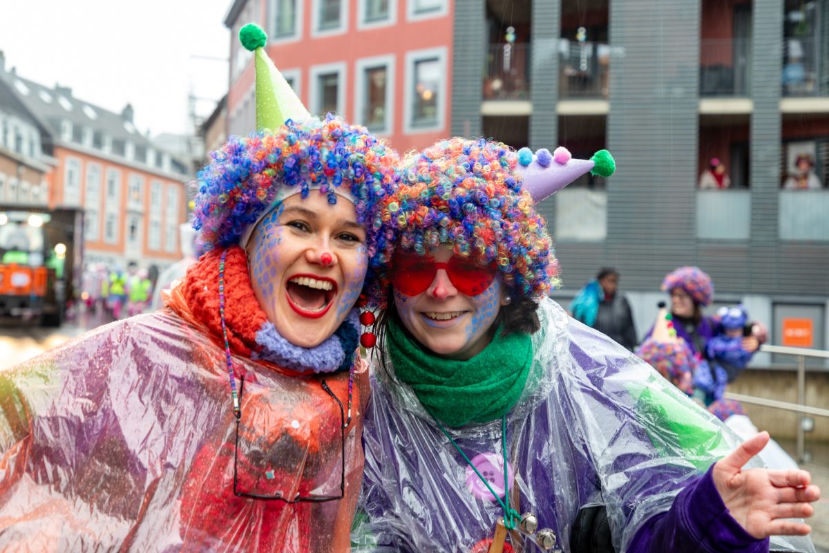 Rosenmontagszug in Eupen