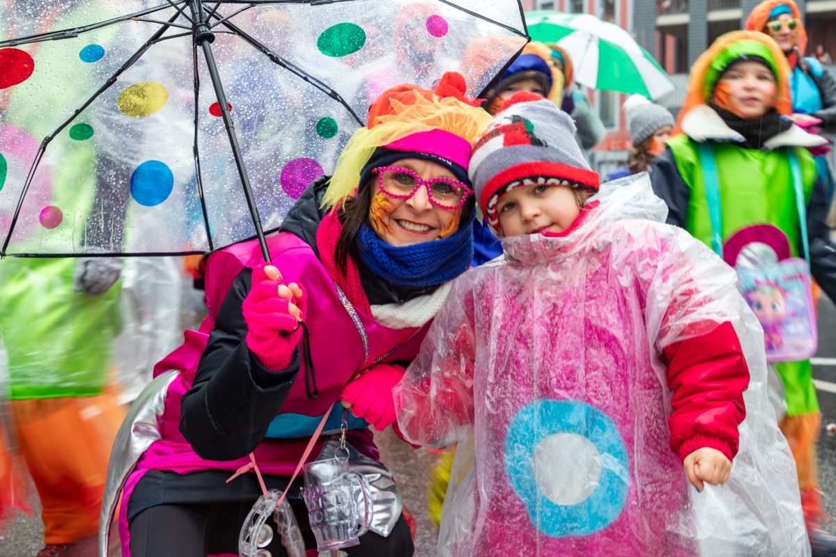 Rosenmontagszug in Eupen