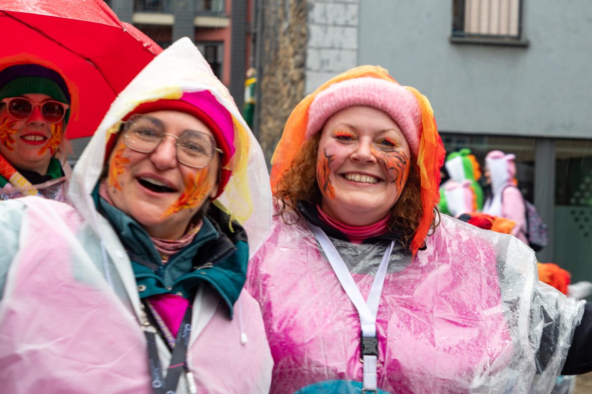 Rosenmontagszug in Eupen