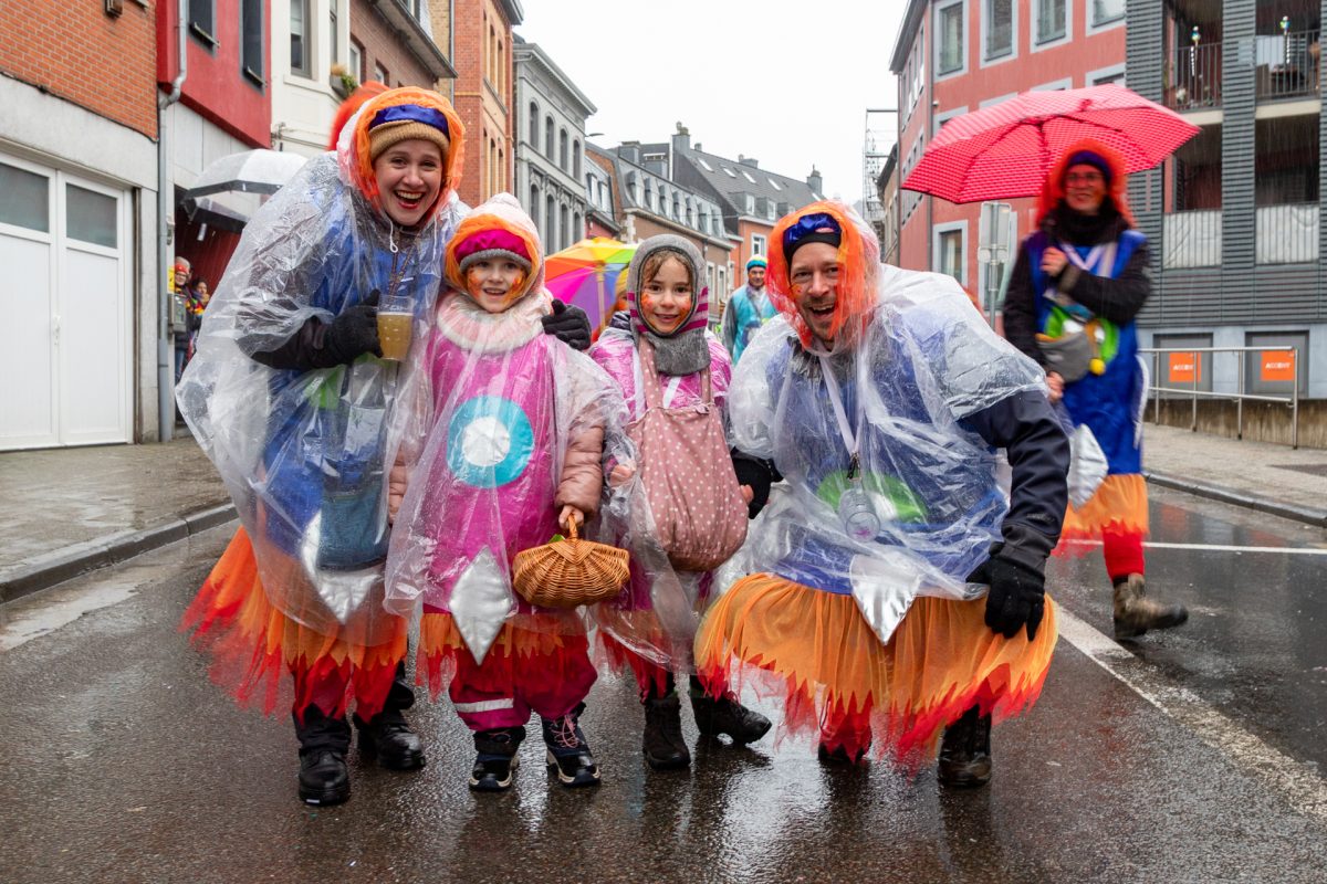 Rosenmontagszug in Eupen