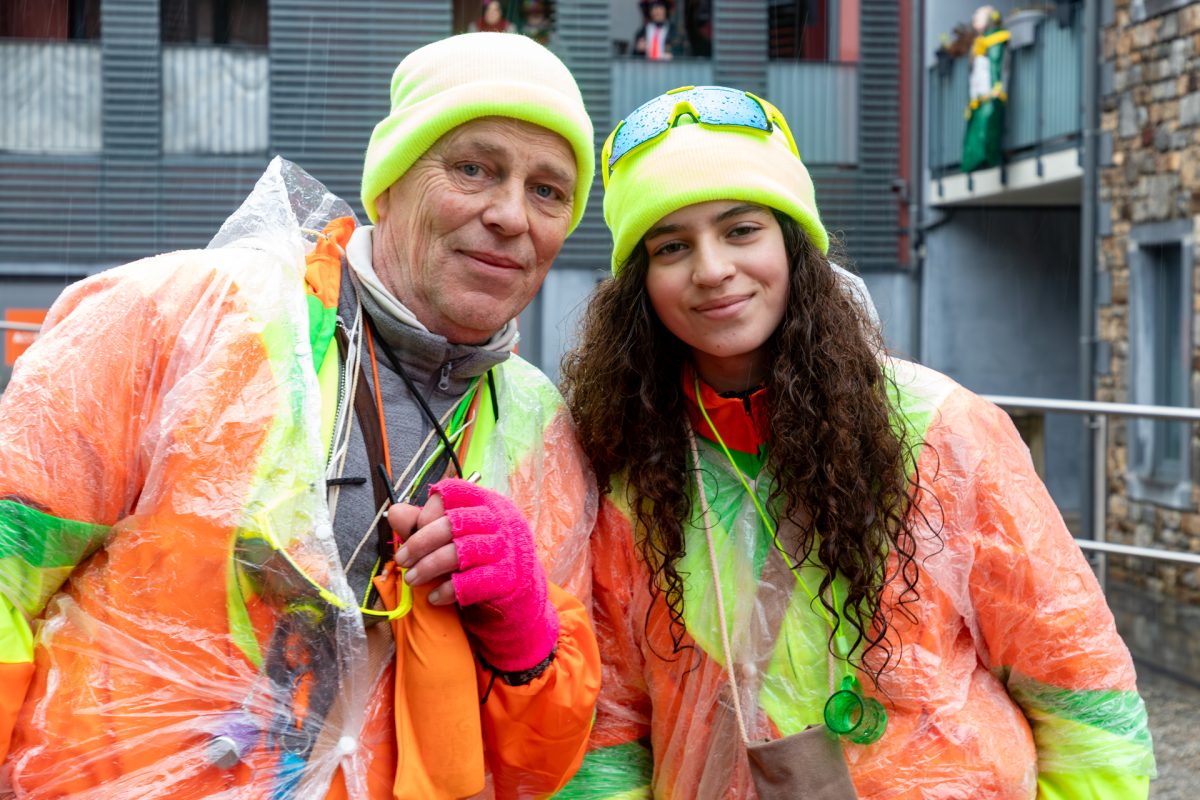 Rosenmontagszug in Eupen