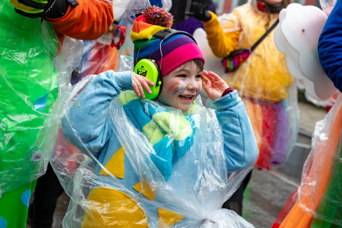 Rosenmontagszug in Eupen