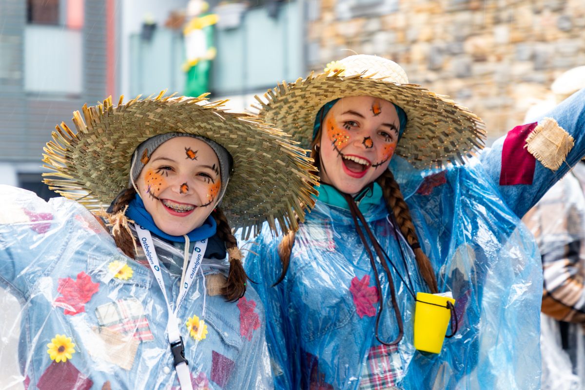Rosenmontagszug in Eupen