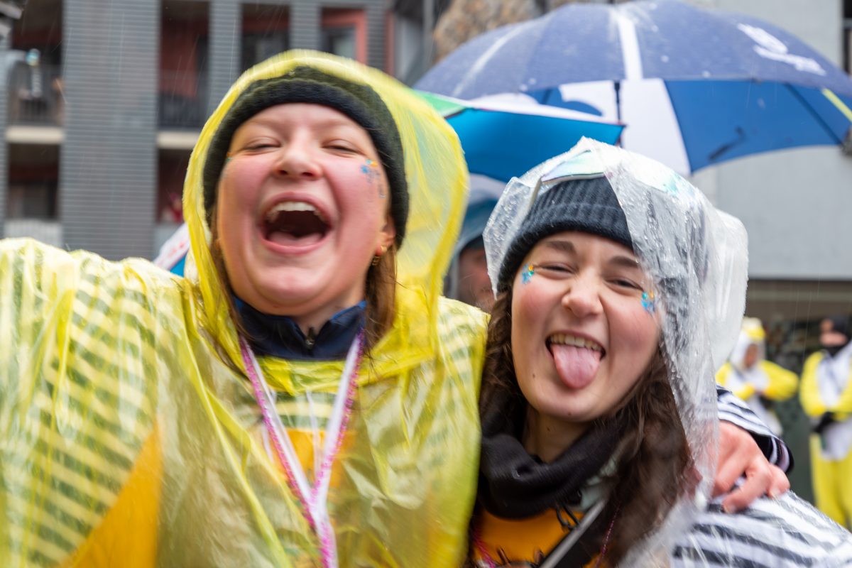 Rosenmontagszug in Eupen