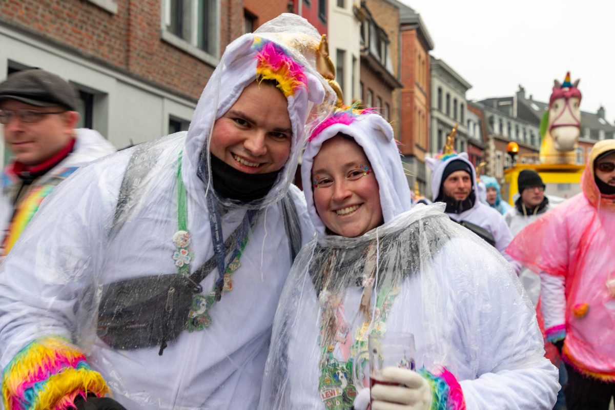 Rosenmontagszug in Eupen