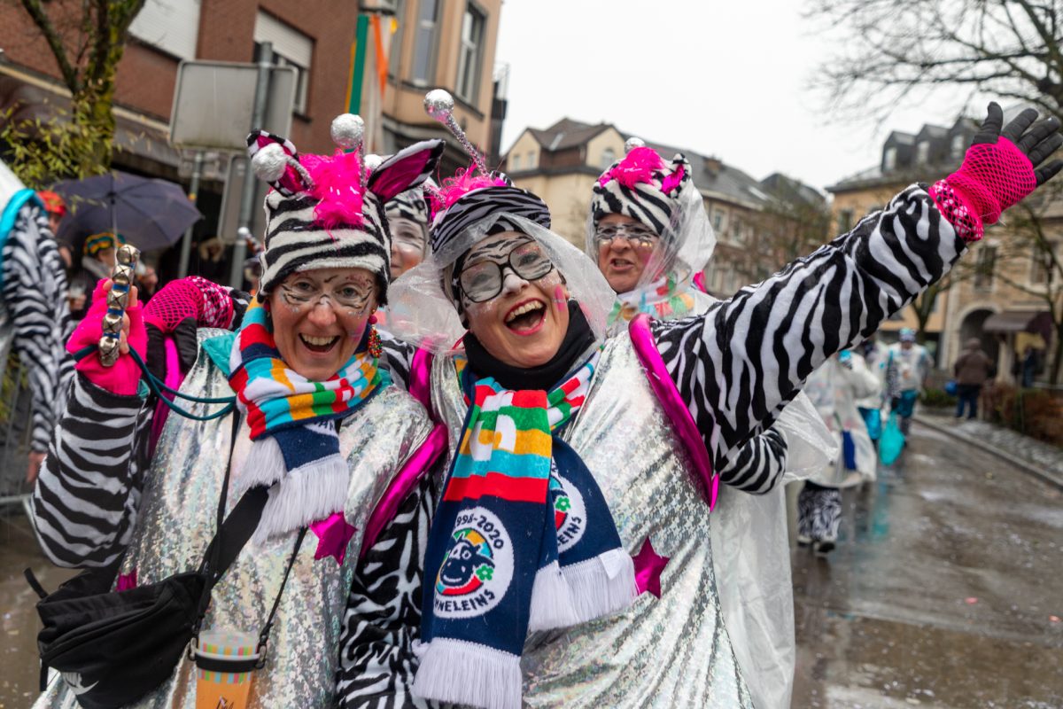 Rosenmontagszug in Eupen