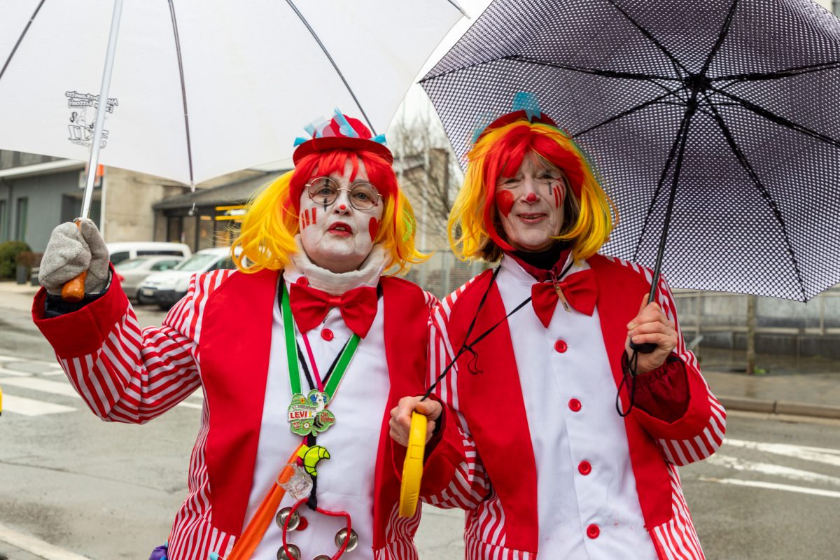 Rosenmontagszug in Eupen