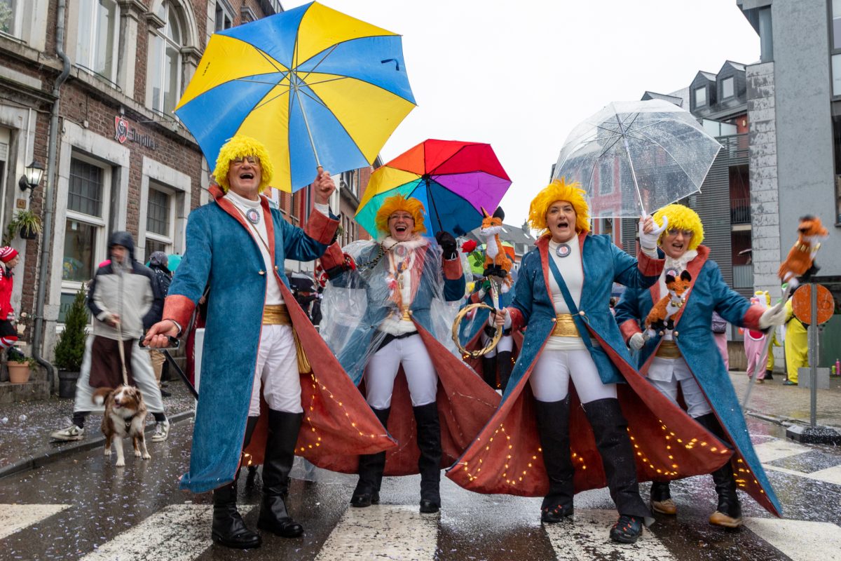 Rosenmontagszug in Eupen