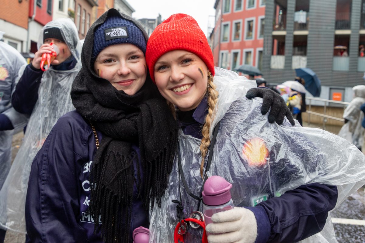 Rosenmontagszug in Eupen