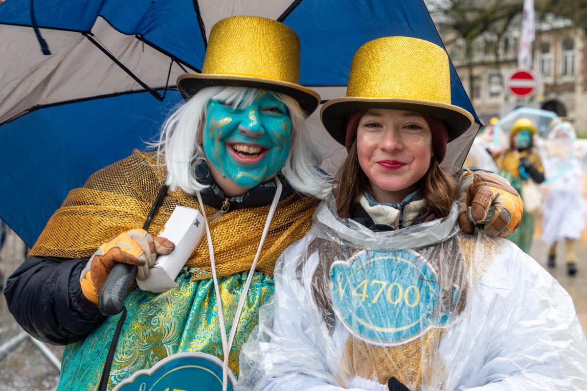 Rosenmontagszug in Eupen