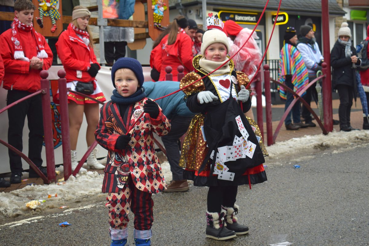 Rosenmontagszug in Büllingen
