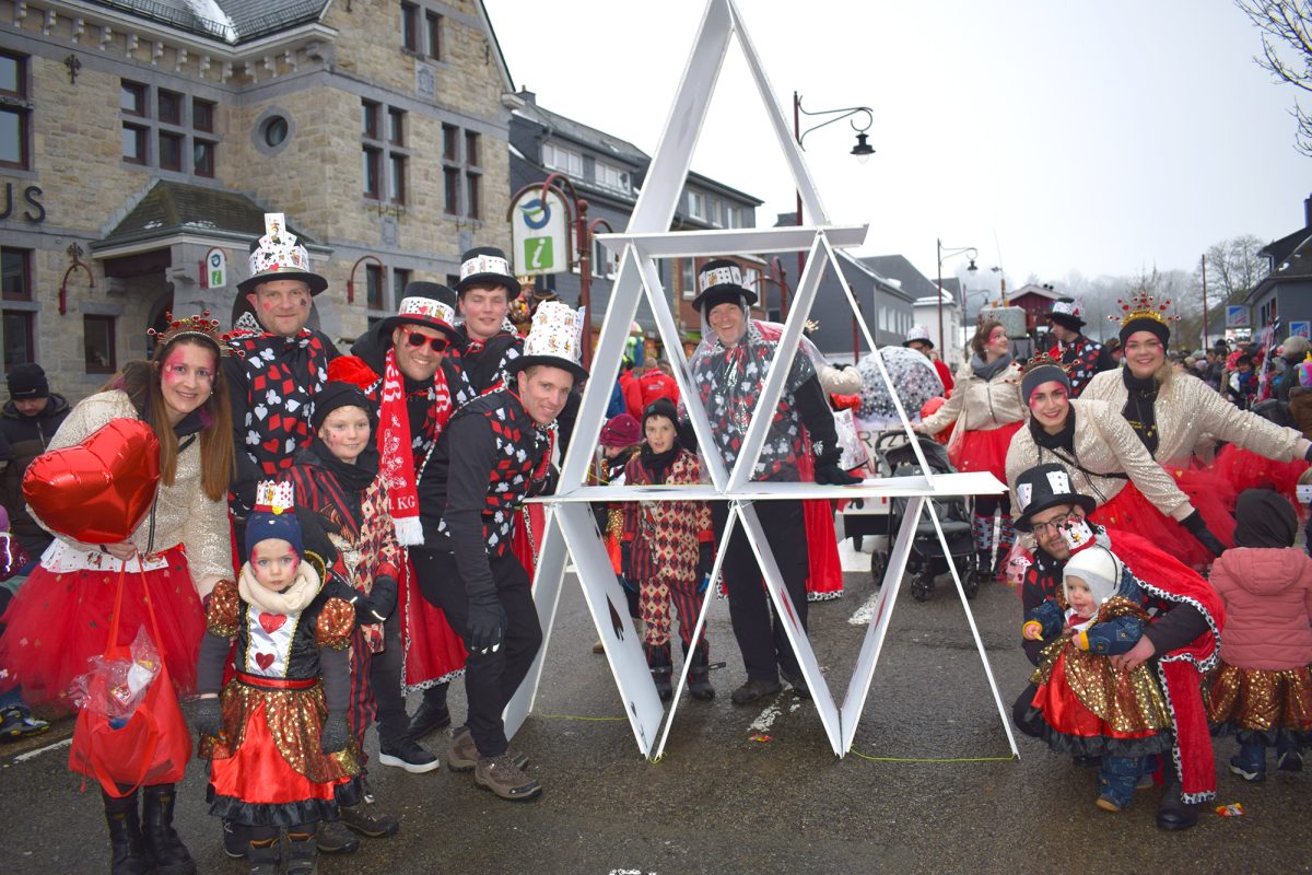 Rosenmontagszug in Büllingen