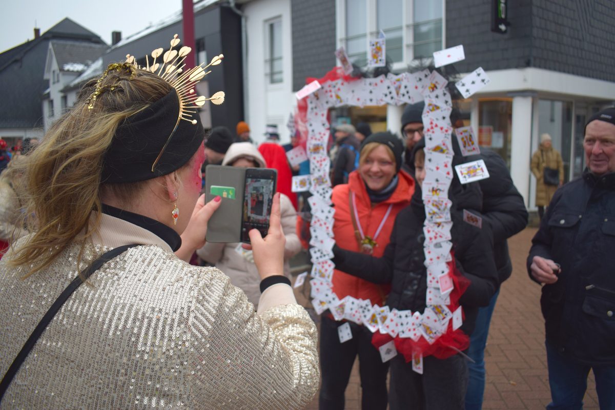 Rosenmontagszug in Büllingen