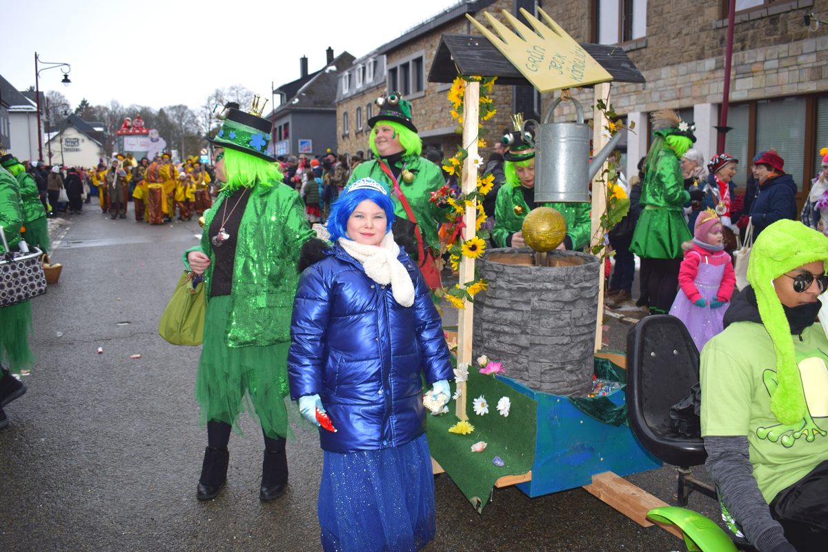 Rosenmontagszug in Büllingen