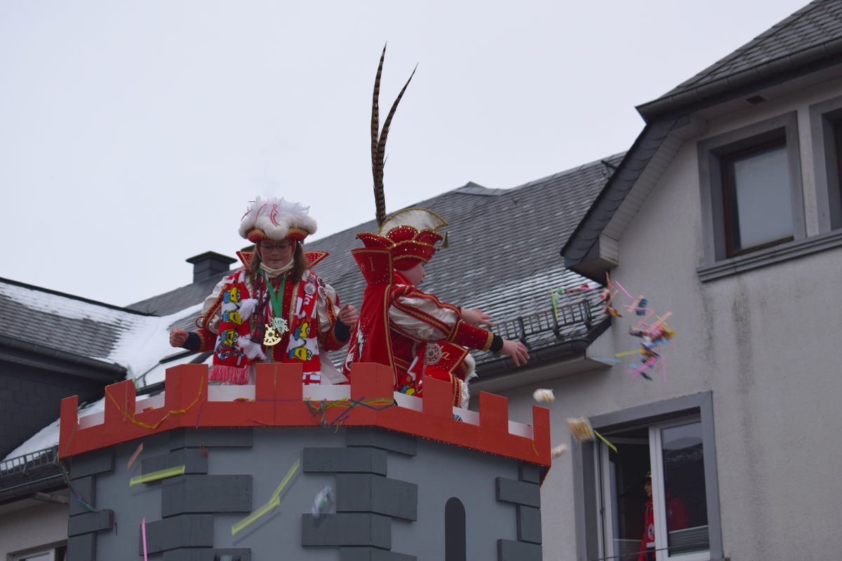 Rosenmontagszug in Büllingen