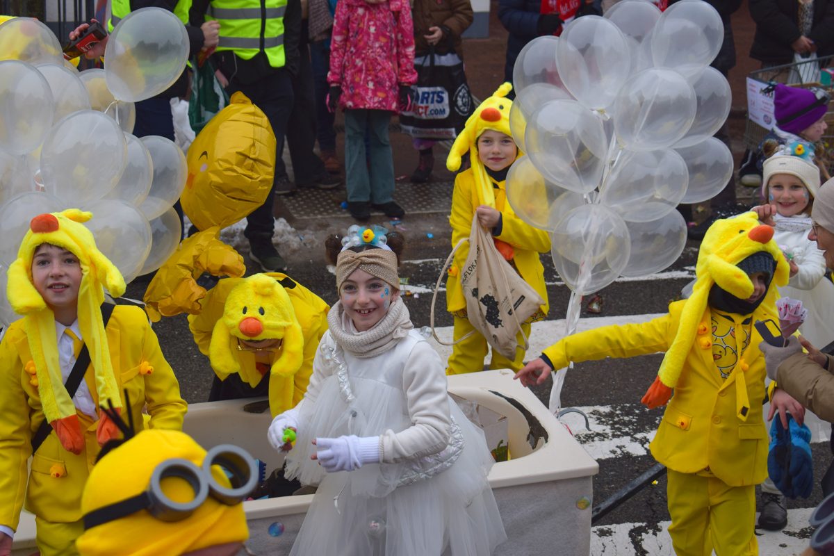 Rosenmontagszug in Büllingen