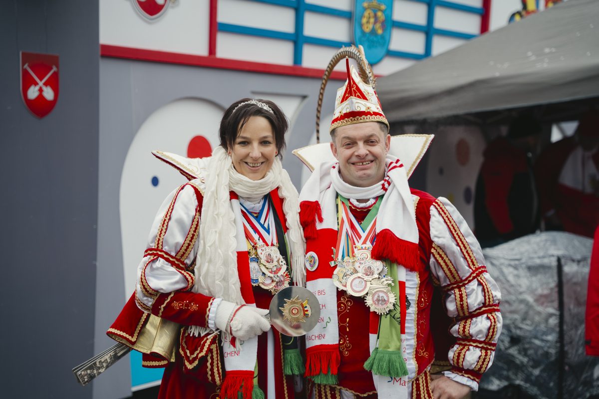 Rosenmontagszug in Bütgenbach 2026