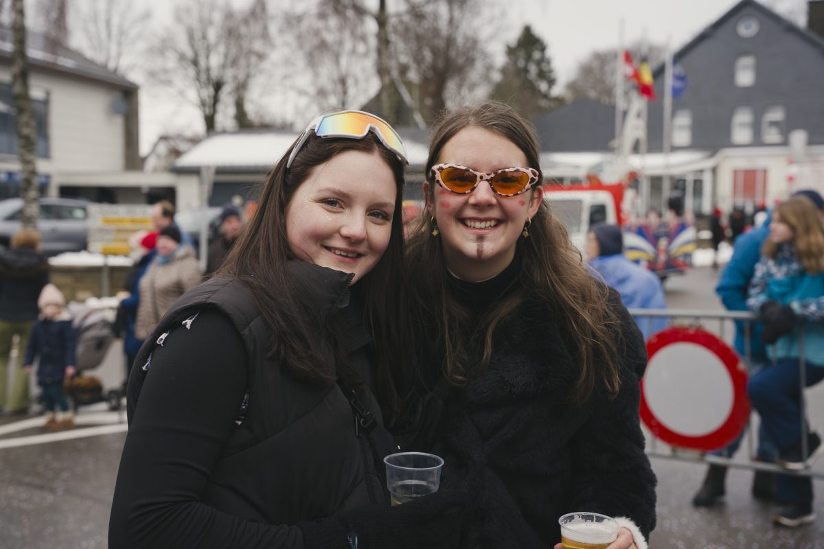 Rosenmontagszug in Bütgenbach 2026