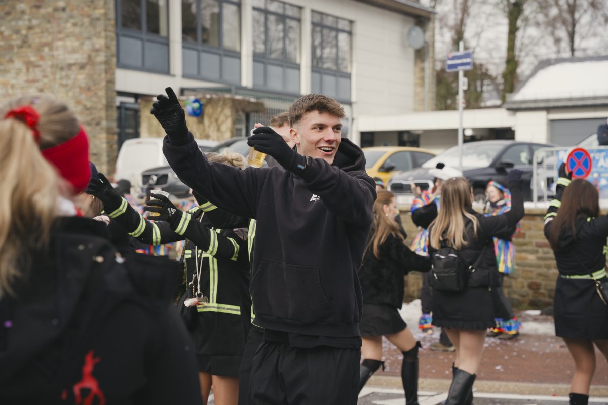 Rosenmontagszug in Bütgenbach 2026