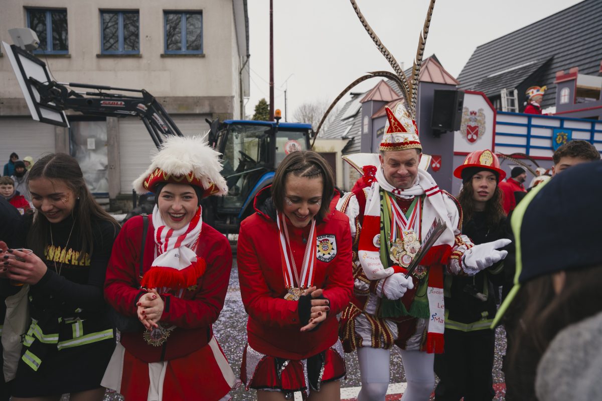 Rosenmontagszug in Bütgenbach 2026