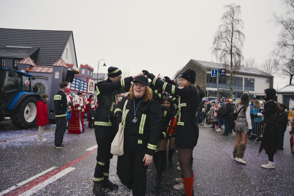 Rosenmontagszug in Bütgenbach 2026