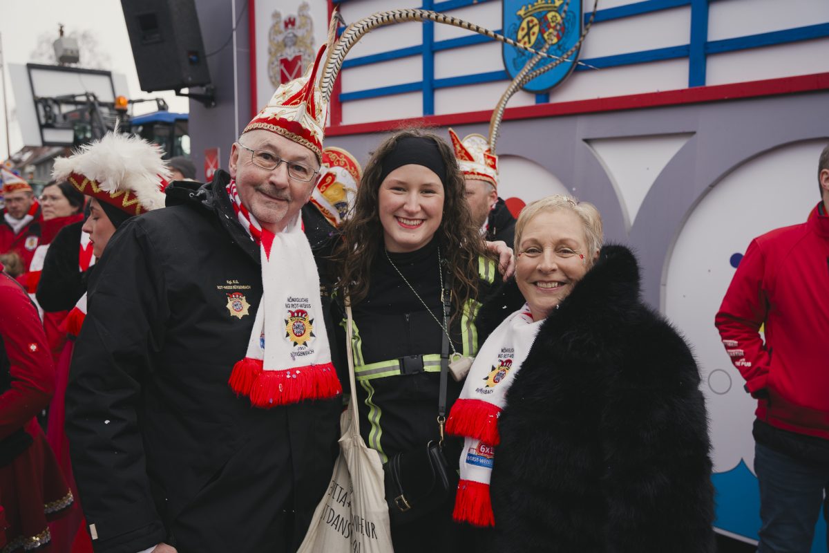 Rosenmontagszug in Bütgenbach 2026