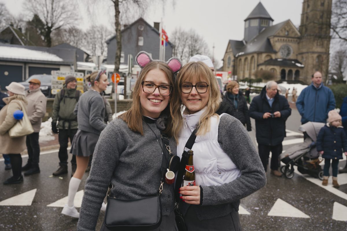Rosenmontagszug in Bütgenbach 2026