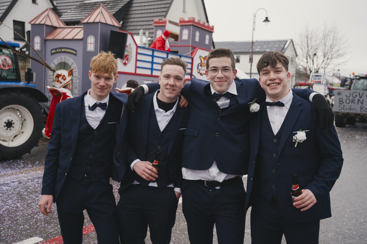 Rosenmontagszug in Bütgenbach 2026