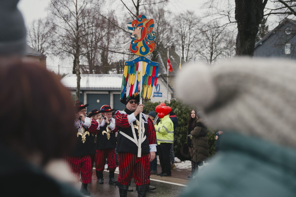 Rosenmontagszug in Bütgenbach 2026