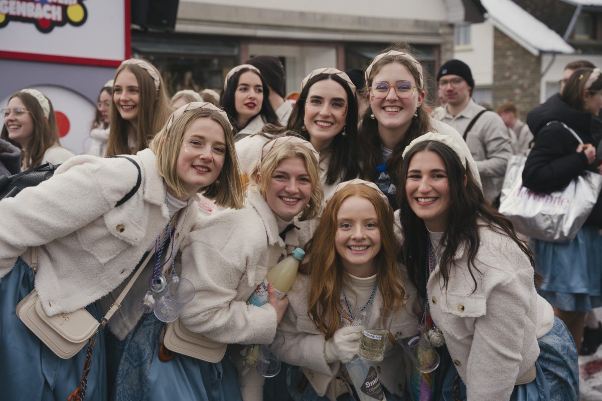 Rosenmontagszug in Bütgenbach 2026