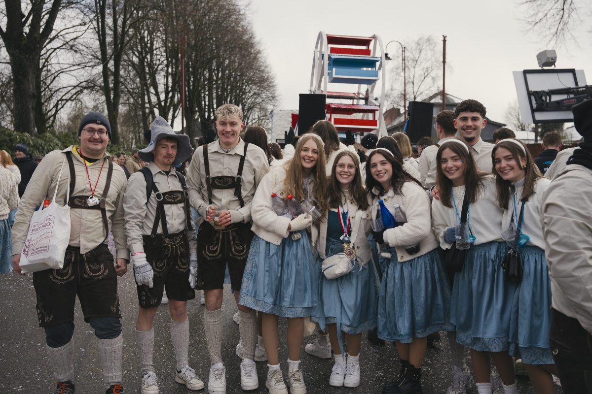 Rosenmontagszug in Bütgenbach 2026