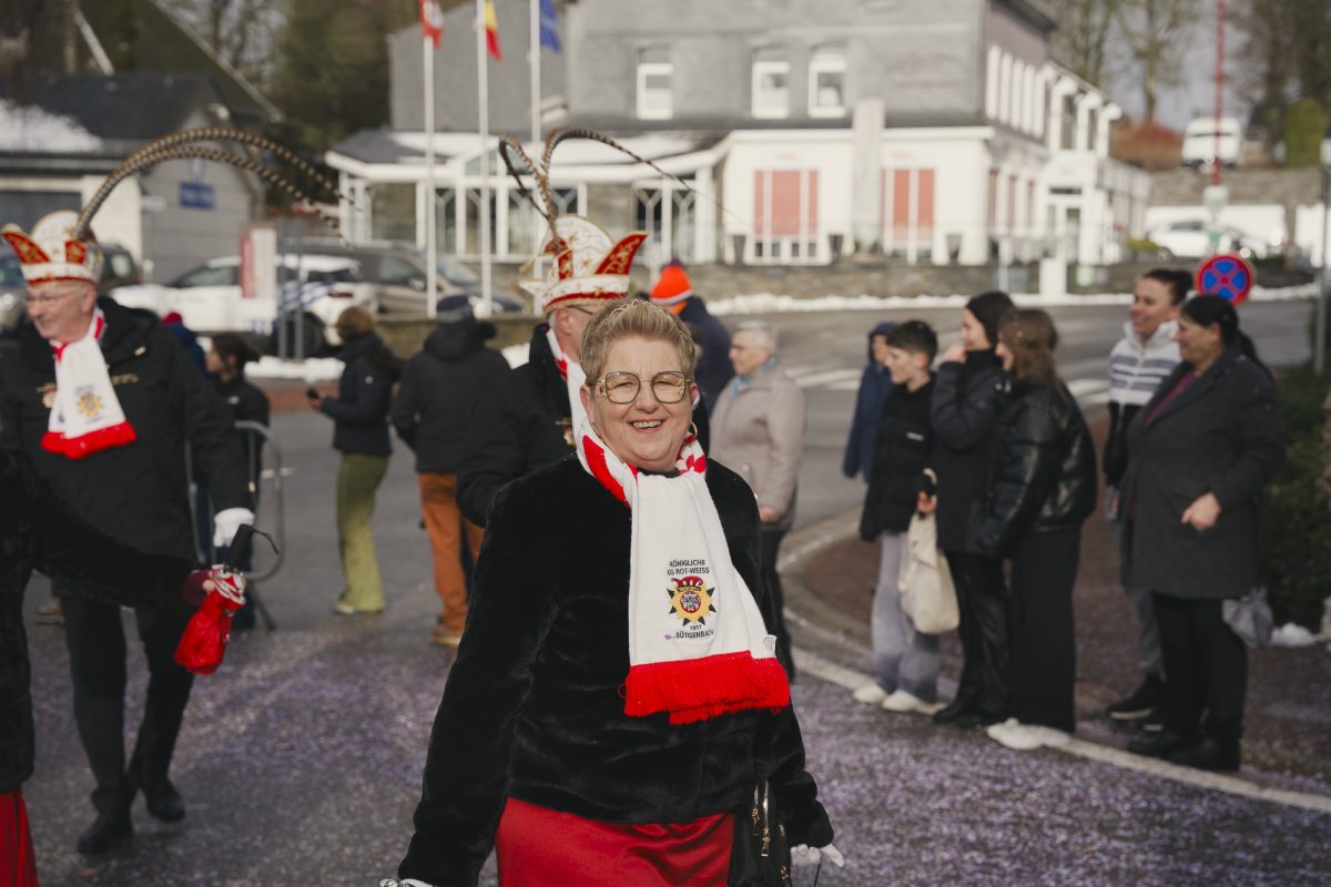 Rosenmontagszug in Bütgenbach 2026