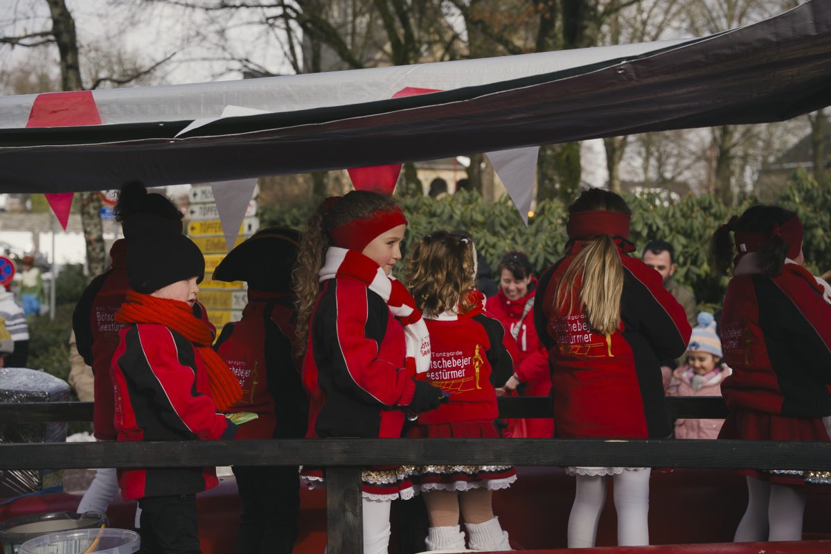 Rosenmontagszug in Bütgenbach 2026