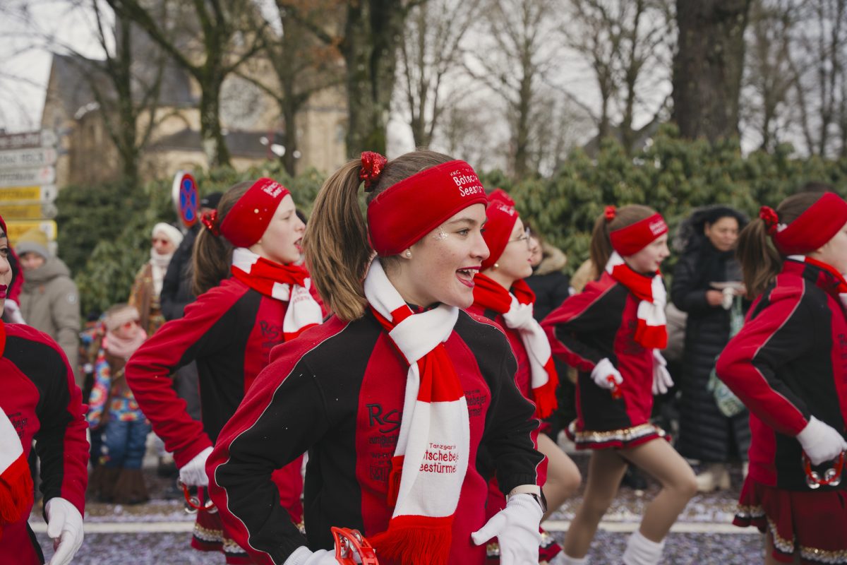 Rosenmontagszug in Bütgenbach 2026