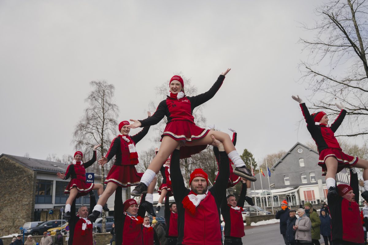 Rosenmontagszug in Bütgenbach 2026