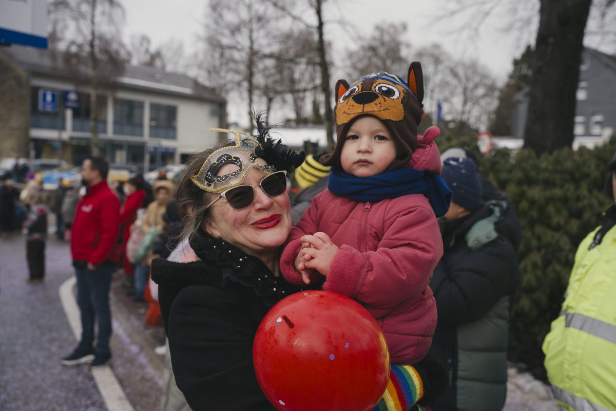 Rosenmontagszug in Bütgenbach 2026