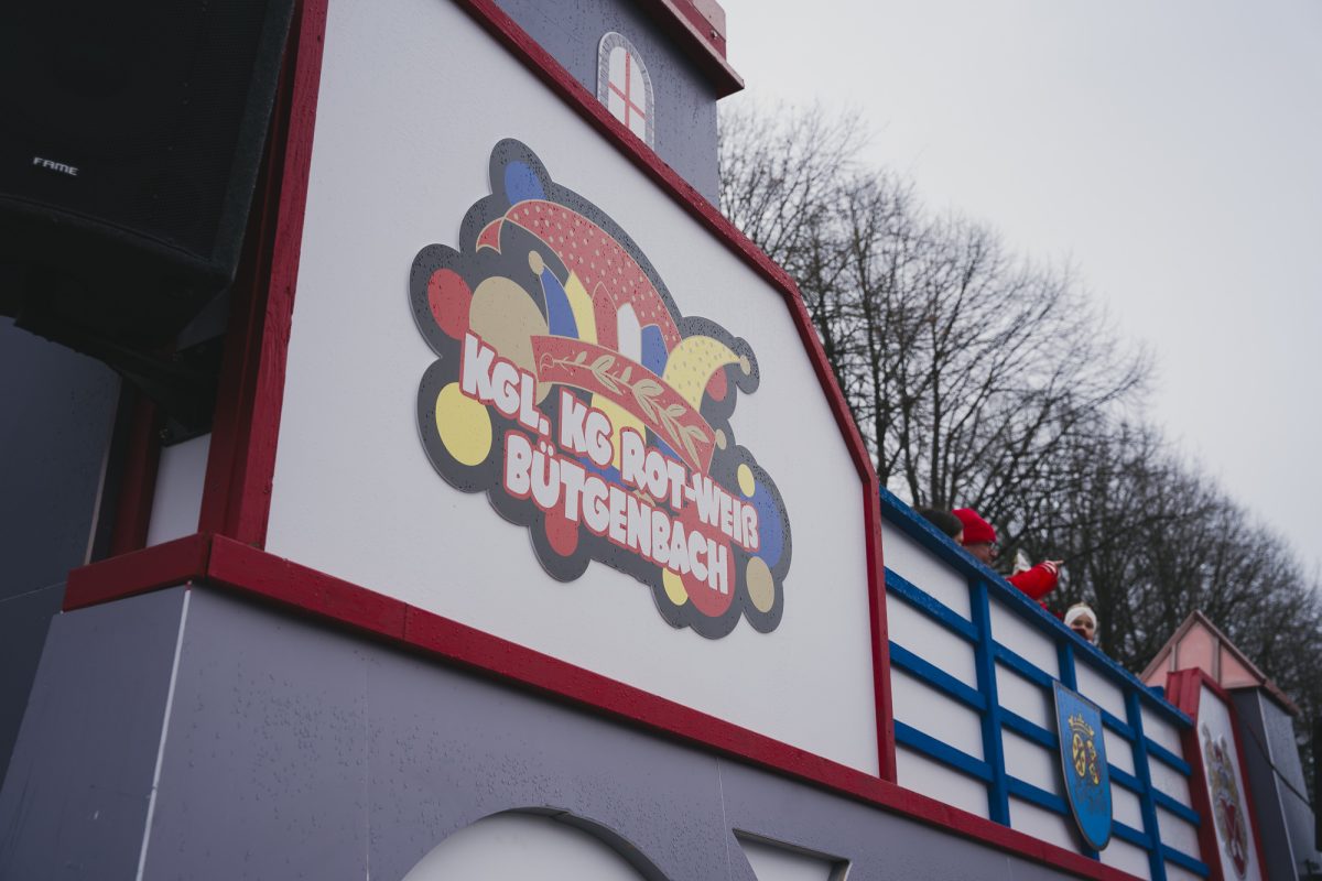 Rosenmontagszug in Bütgenbach 2026