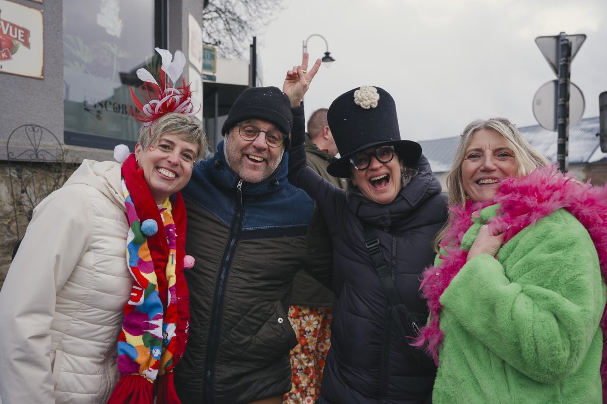 Rosenmontagszug in Bütgenbach 2026