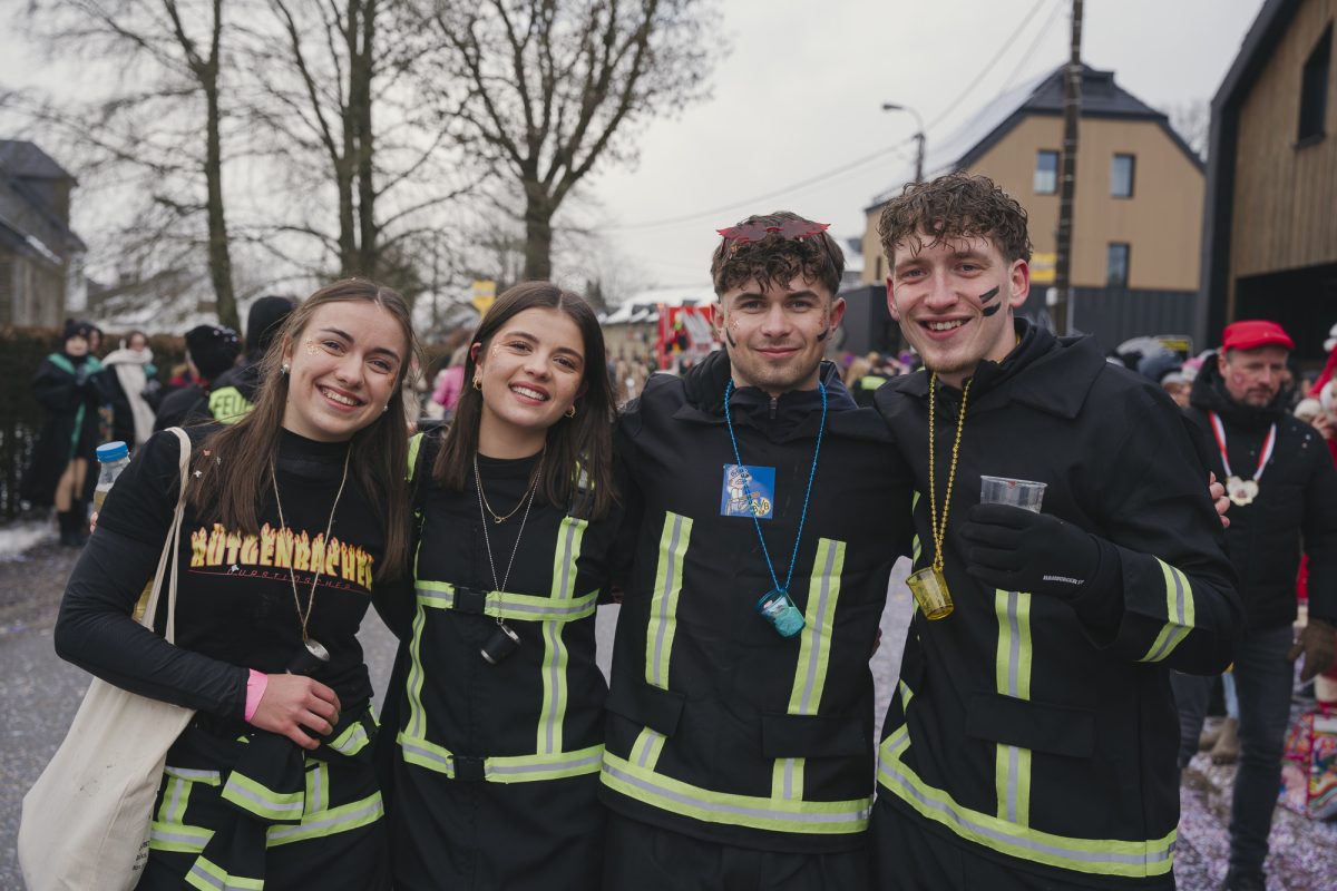 Rosenmontagszug in Bütgenbach 2026