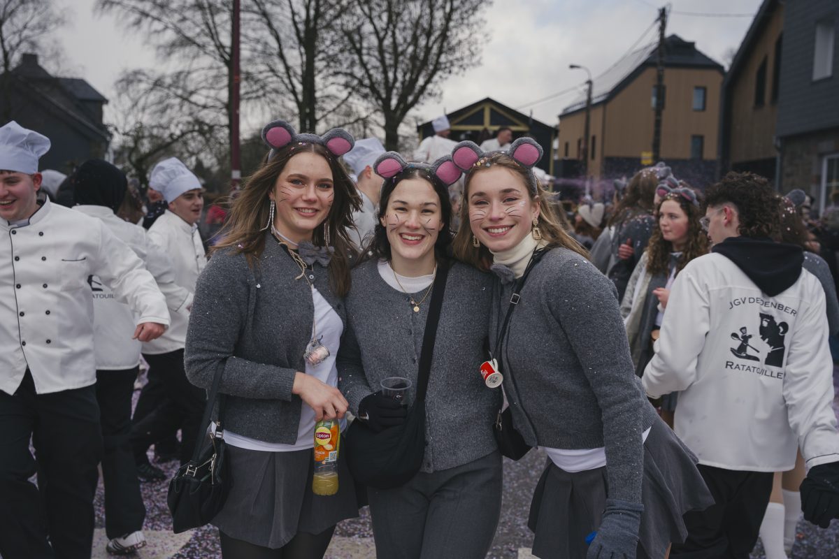 Rosenmontagszug in Bütgenbach 2026