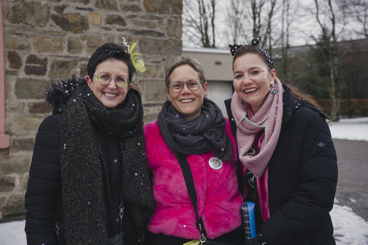 Rosenmontagszug in Bütgenbach 2026