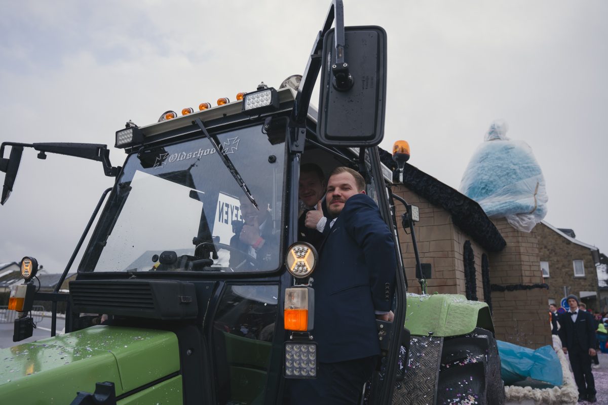 Rosenmontagszug in Bütgenbach 2026