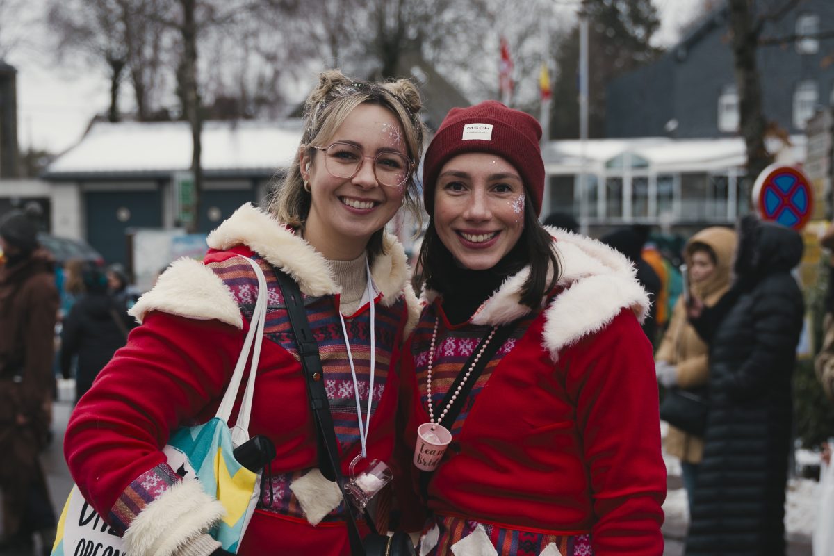 Rosenmontagszug in Bütgenbach 2026