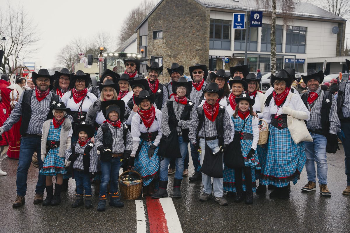 Rosenmontagszug in Bütgenbach 2026